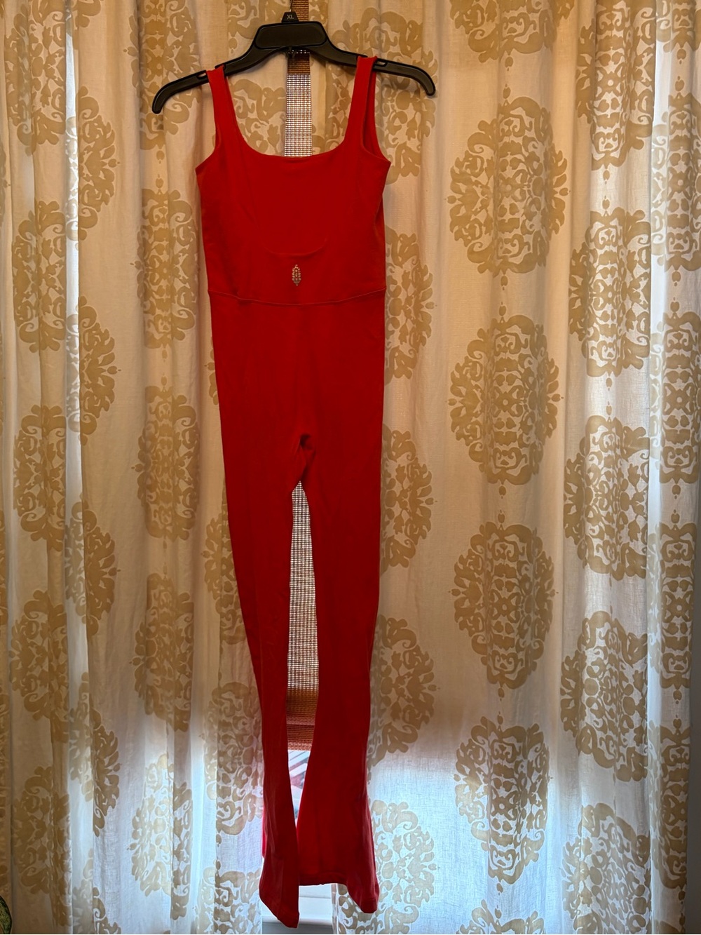 Free people athletic Red Womens Sleeveless Jumpsuit